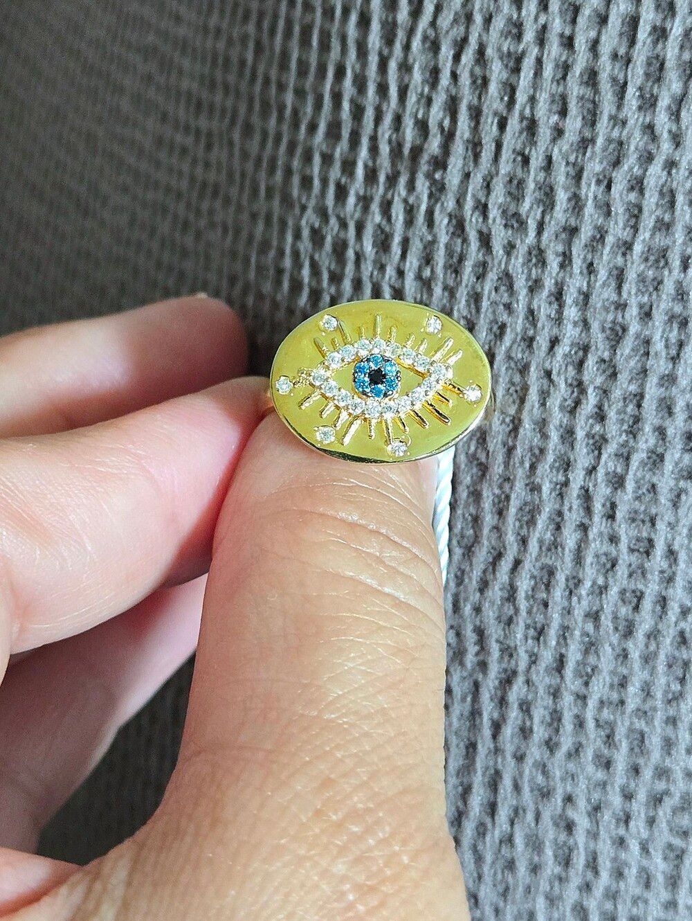 Zeyzey Evil😈 Eye👁 Ring - NWT - Picture 15 of 16
